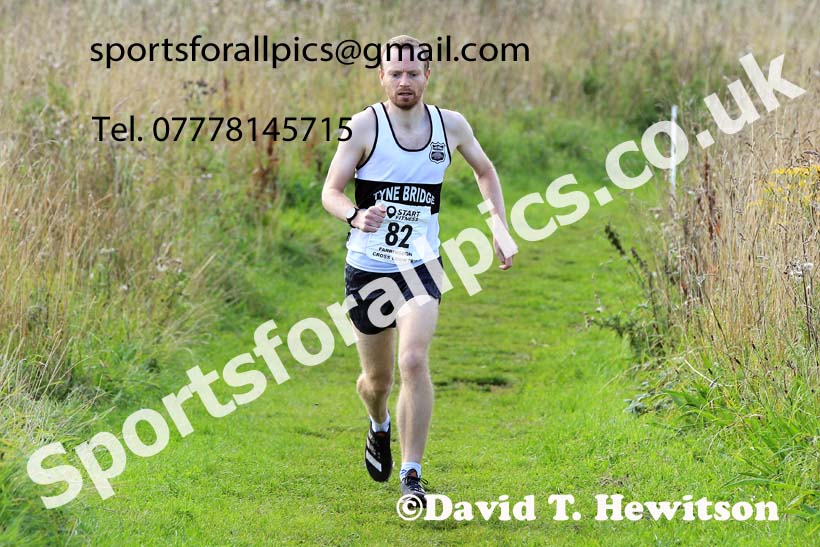 Senior Men, Farringdon Cross Country Relays, Sunderland.  Photo: David T. Hewitson/Sports for All Pics
